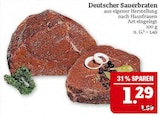 Deutscher Sauerbraten Angebote bei Marktkauf Hof für 1,29 €