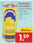 Limonaden von Paulberger für 1,29 € bei Netto Marken-Discount im Angebot Limonaden von Paulberger im aktuellen Netto Marken-Discount Prospekt