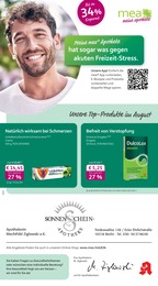 mea - meine apotheke Prospekt für Berlin: "Unsere August-Angebote", 4 Seiten, 01.08.2026 - 31.08.2026