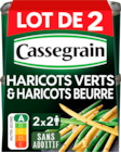 HARICOTS VERTS ET HARICOTS BEURRE CASSEGRAIN - CASSEGRAIN dans le catalogue Auchan Hypermarché