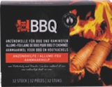 Boîte de 32 allume-feux - BBQ en promo chez Aldi Bernay à 3,99 €