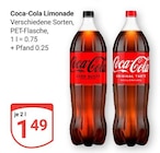 Aktuelle Coca Cola Angebote bei GLOBUS in Koblenz Aktuelles Limonade Zero Sugar Angebot bei GLOBUS in Koblenz ab 1,49 €