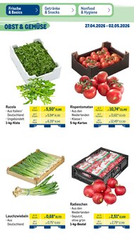 Tomaten im METRO Prospekt "Wochenangebote" mit 52 Seiten (Mönchengladbach)