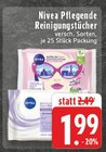 Pflegende Reinigungstücher Angebote von Nivea bei E center Lüdenscheid für 1,99 €