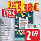 Herzstücke Studentenfutter Premium von EDEKA für 1,79 € bei EDEKA im Angebot Herzstücke Studentenfutter Premium von EDEKA im aktuellen EDEKA Prospekt
