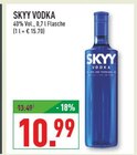 VODKA im Angebot bei Marktkauf in Wuppertal VODKA Angebote von SKYY bei Marktkauf Wuppertal für 10,99 €