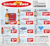 Coca Cola im Getränke Oase Prospekt in Bergkamen Aktueller Getränke Oase Prospekt mit Coca Cola, "Aktuelle Angebote", Seite 1
