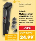 6-in-1-Multigroomer »MG3710/15« im Angebot bei Kaufland in Brandenburg 6-in-1-Multigroomer »MG3710/15« Angebote bei Kaufland Brandenburg für 24,99 €