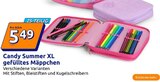 Candy im Action Prospekt Candy Summer XL gefülltes Mäppchen im aktuellen Action Prospekt für 5,49 €