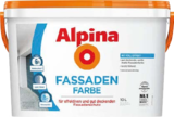Fassadenfarbe von Alpina im aktuellen Globus-Baumarkt Prospekt