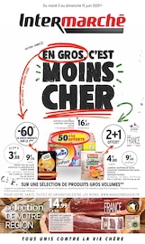 Prospectus Supermarchés Intermarché en cours à Civray et alentours, "EN GROS, C'EST MOINS CHER", 44 pages, 03/06/2025 - 15/06/2025 Catalogue Supermarchés Intermarché en cours à Civray et alentours, "EN GROS, C'EST MOINS CHER", 44 pages, 03/06/2025 - 15/06/2025