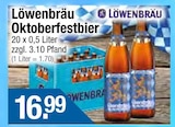 Oktoberfestbier von Löwenbräu im aktuellen Getränke City Prospekt für 16,99 €