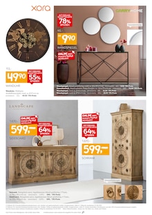 Wanduhr Angebot im aktuellen XXXLutz Möbelhäuser Prospekt auf Seite 2