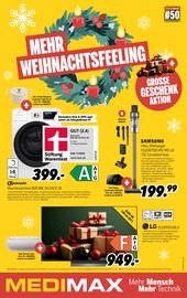 Aktueller MEDIMAX Prospekt mit Textilreinigung, "MEHR WEIHNACHTSFEELING", Seite 1