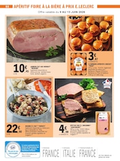 Promos Foie Gras dans le catalogue "Vague de fraîcheur sur votre budget" de E.Leclerc Foie Gras en promo dans le catalogue E.Leclerc à la page 66