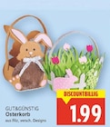 Osterkorb von GUT&GÜNSTIG für 1,99 € bei E center im Angebot Osterkorb von GUT&GÜNSTIG im aktuellen E center Prospekt