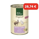 Promo REAL NATURE Adult lapin et volaille à l’huile de lin 6x400 g à 28,74 € dans le catalogue Maxi Zoo à Mondeville