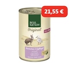 REAL NATURE Adult lapin et volaille à l’huile de lin 6x400 g en promo chez Maxi Zoo Versailles à 21,55 €