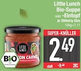 Bio-Suppe von Little Lunch im aktuellen EDEKA Prospekt für 2,49 €