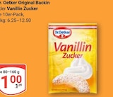 Aktuelle Zucker Angebote bei GLOBUS in Saarbrücken Aktuelles Original Backin Angebot bei GLOBUS in Saarbrücken ab 1,00 €