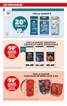 Promo Chocolat dans le catalogue Super U du moment à la page 8