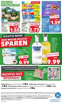 Quark im Kaufland Prospekt "Aktuelle Angebote" mit 52 Seiten (Stuttgart)