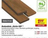 Bodendiele „Kiefer KDI“ im aktuellen toom Baumarkt Prospekt für 1,99 €