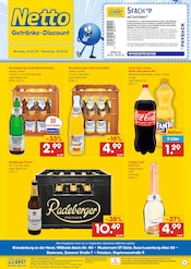 Aktueller Netto Marken-Discount Prospekt mit Cola, "DER ORT, AN DEM DU IMMER AUSGEZEICHNETE PREISE FINDEST.", Seite 1