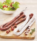 Chorizo ou saucisse perche fouet La pitchoun'ette - Maison Fourgassié - Super U à Antibes Chorizo ou saucisse perche fouet La pitchoun'ette - Maison Fourgassié en promo chez Super U Antibes à 3,50 €