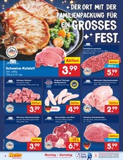 Schweinefleisch im Netto Marken-Discount Prospekt in Leipzig Aktueller Netto Marken-Discount Prospekt mit Schweinefleisch, "Aktuelle Angebote", Seite 4