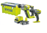 Akku-Combo-Kit "R18DSDS-125T" Angebote von RYOBI bei toom Baumarkt Rodgau für 199,99 €