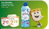 Aktuelle Lenor Angebote bei GLOBUS in Salzgitter Aktuelles Weichspüler Angebot bei GLOBUS in Salzgitter ab 2,19 €