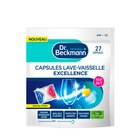 Capsules lave-vaisselle Excellence - DR BECKMANN en promo chez Carrefour Montigny-le-Bretonneux à 5,94 €