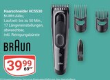 Haarschneider HC5530 im Angebot bei GLOBUS in Homburg Haarschneider HC5530 Angebote von BRAUN bei GLOBUS Homburg für 39,99 €