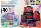 3-teiliges Schulranzen-Set für 40,00 € bei Woolworth im Angebot 3-teiliges Schulranzen-Set im aktuellen Woolworth Prospekt