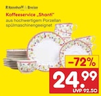Netto Marken-Discount Eberswalde - Kaffeeservice „Shanti“ Angebot im Prospekt Kaffeeservice „Shanti“ bei Netto Marken-Discount im Eberswalde Prospekt für 24,99 €