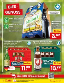 Bier im Netto Marken-Discount Prospekt "Aktuelle Angebote" mit 49 Seiten (Frankfurt (Oder))