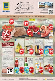 E center Prospekt: "Aktuelle Angebote", 28 Seiten, 29.09.2025 - 04.10.2025
