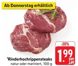 Rinderhochrippensteaks im Angebot bei E center in Offenburg Rinderhochrippensteaks Angebote bei E center Offenburg für 1,99 €