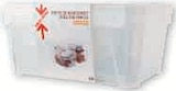 Promo Lot de 4 boites de rangement 11L à 9,89 € dans le catalogue Super U à Saint-Herblain