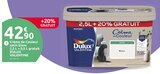 Crème de Couleur satin blanc - Dulux Valentine - Mr.Bricolage à Saintes Crème de Couleur satin blanc - Dulux Valentine en promo chez Mr.Bricolage Saintes à 42,90 €