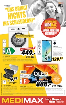 MEDIMAX Prospekt "UNS BRINGT NICHTS INS SCHLEUDERN!" mit  Seiten in Kellenhusen (Ostsee) und Umgebung