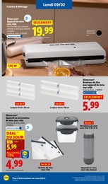 Offre Saucisse dans le catalogue Lidl du moment à la page 20