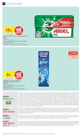 Promos Lenor dans le catalogue "34% D'ÉCONOMIES SUR UNE SÉLECTION DE PRODUITS" de Intermarché à la page 14