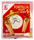 Tortilla-Wraps aus Weizen- bzw. Vollkornmehl von K-CLASSIC für 0,99 € bei Kaufland im Angebot Tortilla-Wraps aus Weizen- bzw. Vollkornmehl von K-CLASSIC im aktuellen Kaufland Prospekt