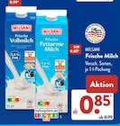 Frische Milch im ALDI SÜD Prospekt Frische Vollmilch von MILSANI im aktuellen ALDI SÜD Prospekt für 0,85 €