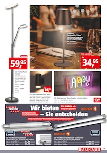 LED-Lampe im BAUHAUS Prospekt "Wenn's gut werden muss" mit 40 Seiten (Wuppertal)
