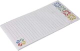Bloc note 60 feuilles aimanté - CASINO en promo chez Géant Casino Bloc note 60 feuilles aimanté - CASINO dans le catalogue Géant Casino