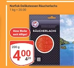 Aktuelle Lachs Angebote bei GLOBUS in Duisburg Aktuelles Norfisk Delikatessen Räucherlachs Angebot bei GLOBUS in Duisburg ab 4,00 €