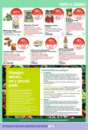 Promos Amandes Grillées dans le catalogue "GILLES, 100 ANS, ET 100 % BIO" de Monoprix à la page 41